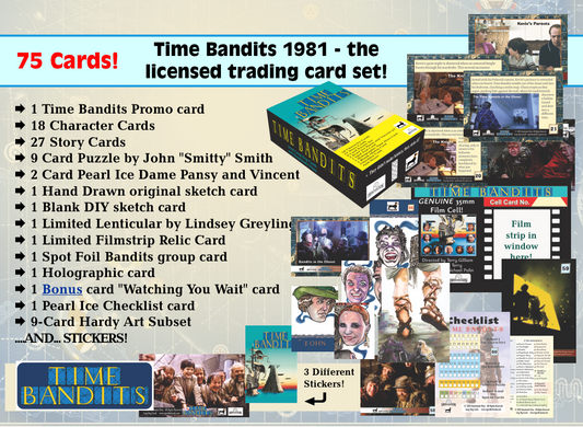 Time Bandits (1981) Trading Card Set AVAILABLE NOW!