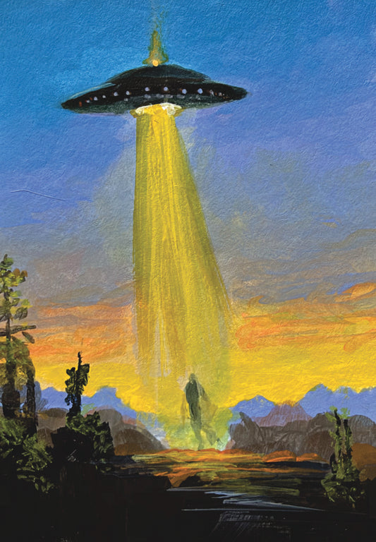 UFO Series 2 Artist Proof (Long Dog Cards)