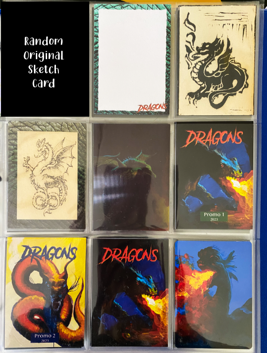 Dragons! Trading Card - 45 Cards MASTER set